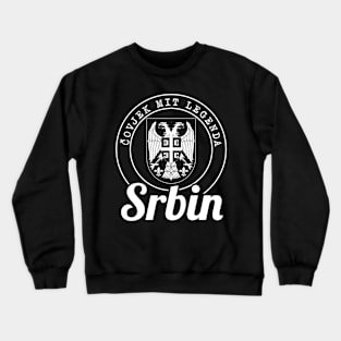 Covjek Mit Legenda - Srbin Srbija Serbia Crewneck Sweatshirt